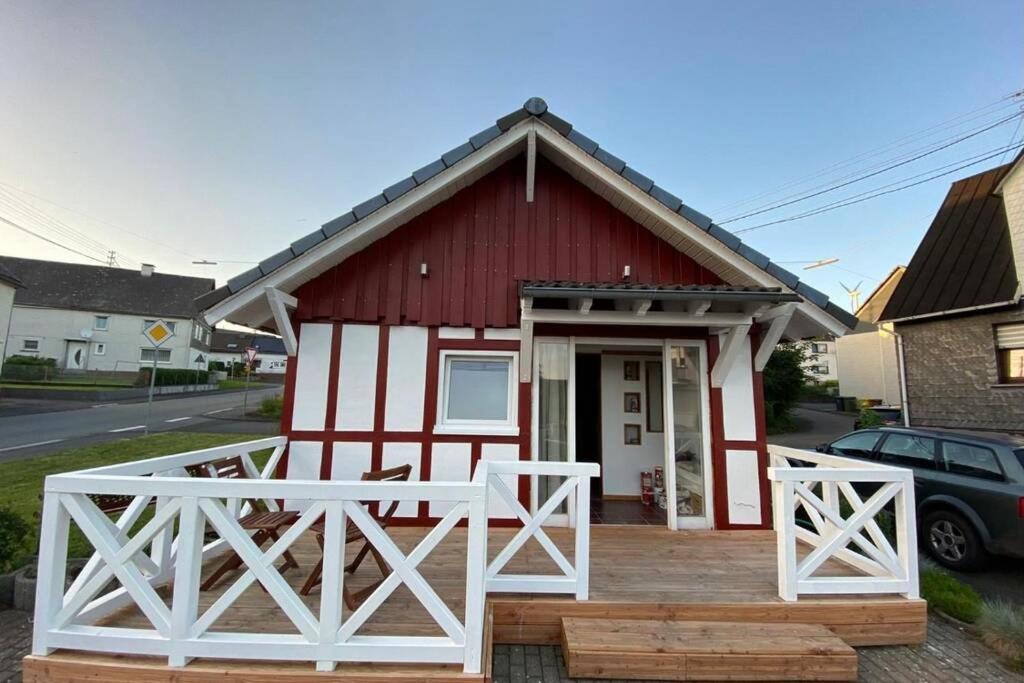 Ferienhaus Im Westerwald Westerwaelder Herzstueck Langenbach bei Kirburg Esterno foto